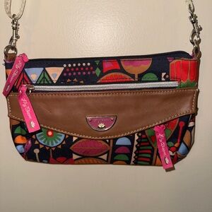 Lily Bloom Multicolor Patterned Purse